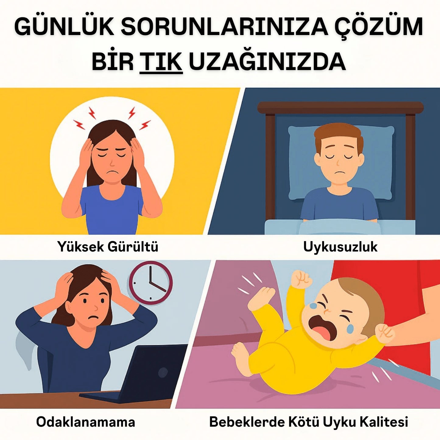 Ezliva Uyku Uzmanı Ultra Beyaz Gürültü Cihazı - Doğa Sesleri - Bluetooth Hoparlör - Gece Lambası Hepsi Bir Arada