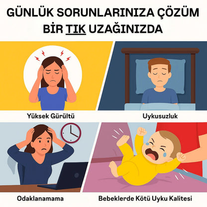 Ezliva Uyku Uzmanı Ultra Beyaz Gürültü Cihazı - Doğa Sesleri - Bluetooth Hoparlör - Gece Lambası Hepsi Bir Arada