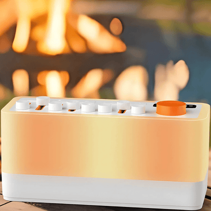 Ezliva Uyku Uzmanı Ultra Beyaz Gürültü Cihazı - Doğa Sesleri - Bluetooth Hoparlör - Gece Lambası Hepsi Bir Arada
